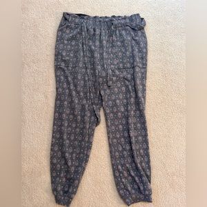 floral print joggers